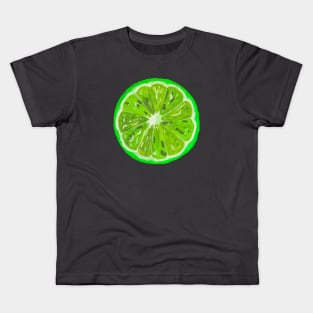 Lime slice Kids T-Shirt